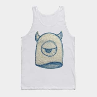 Blue floaty ghost monster Tank Top